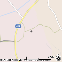 広島県神石郡神石高原町上2319周辺の地図