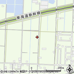 静岡県浜松市中央区篠原町821周辺の地図