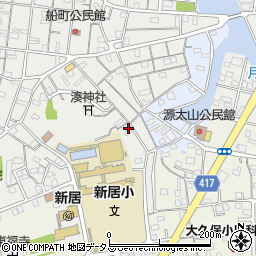 静岡県湖西市新居町新居794周辺の地図