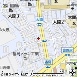 株式会社ミウラ大阪支店周辺の地図