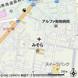 静岡県浜松市中央区神田町374周辺の地図