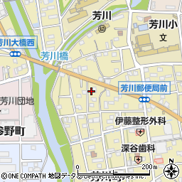 静岡県浜松市中央区芳川町765周辺の地図