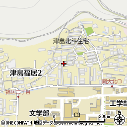 津島ガーデンハウス周辺の地図
