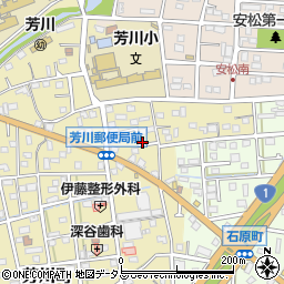 静岡県浜松市中央区芳川町270周辺の地図