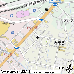 静岡県浜松市中央区神田町403周辺の地図