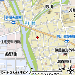 静岡県浜松市中央区芳川町776周辺の地図