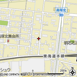 静岡県浜松市中央区高塚町2116周辺の地図