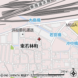 株式会社富士ロジテック　浜松西浜松倉庫周辺の地図