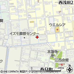 静岡県浜松市中央区神田町318周辺の地図