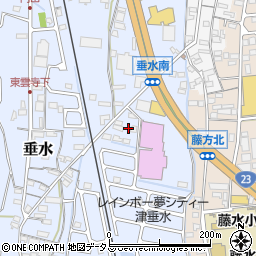 三重県津市垂水906-14周辺の地図