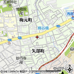 兵庫県神戸市兵庫区矢部町11周辺の地図