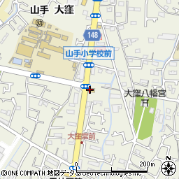 カメラのキタムラ明石大久保店周辺の地図