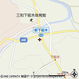 広島県三次市三和町下板木267周辺の地図