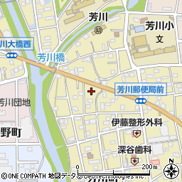 静岡県浜松市中央区芳川町764周辺の地図