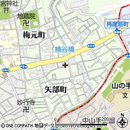 兵庫県神戸市兵庫区矢部町9周辺の地図