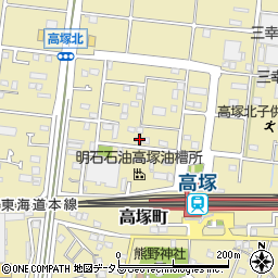静岡県浜松市中央区高塚町1284周辺の地図