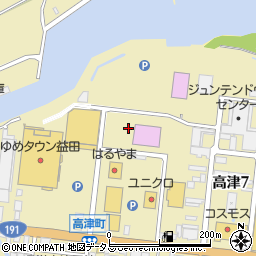 ゆめタウン益田　どりーむランド周辺の地図