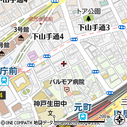 グローリー元町周辺の地図