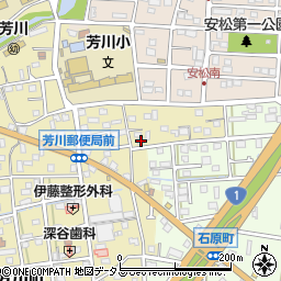 静岡県浜松市中央区芳川町264周辺の地図