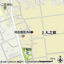 静岡県磐田市上大之郷535周辺の地図