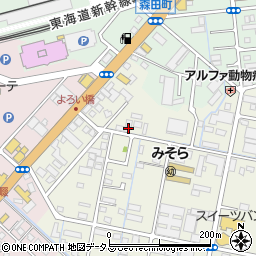静岡県浜松市中央区神田町400周辺の地図