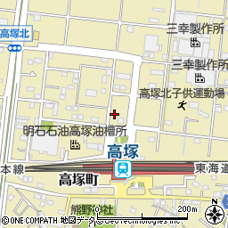 静岡県浜松市中央区高塚町5122周辺の地図