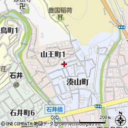 兵庫県神戸市兵庫区湊山町17周辺の地図