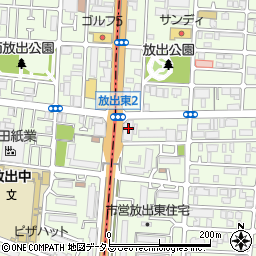 北田医院周辺の地図