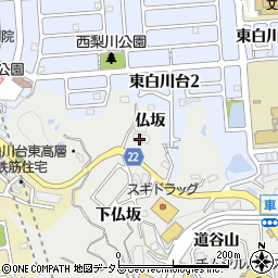 兵庫県神戸市須磨区車仏坂816周辺の地図