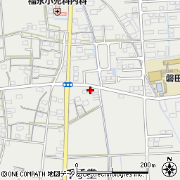 静岡県磐田市千手堂834周辺の地図