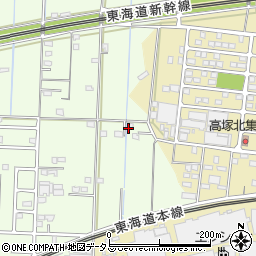 静岡県浜松市中央区篠原町207周辺の地図