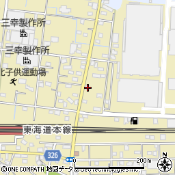 静岡県浜松市中央区高塚町312周辺の地図