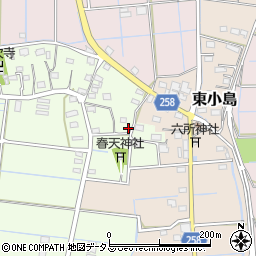 静岡県磐田市南島31周辺の地図