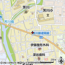 静岡県浜松市中央区芳川町138周辺の地図