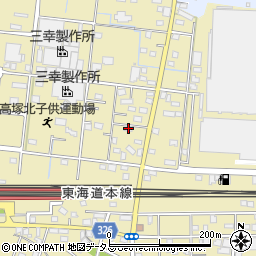 静岡県浜松市中央区高塚町799周辺の地図
