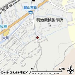 岡山県岡山市東区鉄178周辺の地図