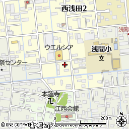 すし上等　浜松南店周辺の地図