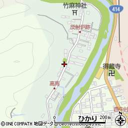 静岡県下田市高馬周辺の地図