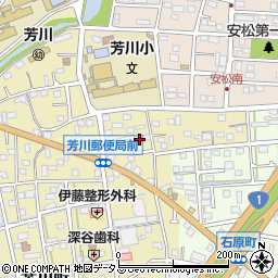 静岡県浜松市中央区芳川町271周辺の地図