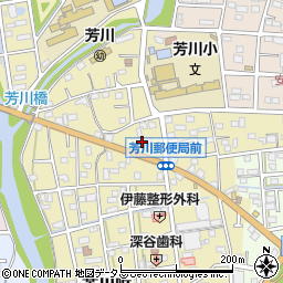 静岡県浜松市中央区芳川町144周辺の地図