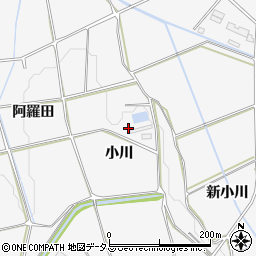 愛知県豊橋市細谷町小川周辺の地図