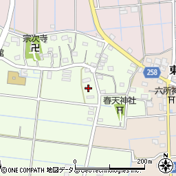静岡県磐田市南島70周辺の地図