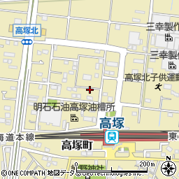 静岡県浜松市中央区高塚町1293周辺の地図