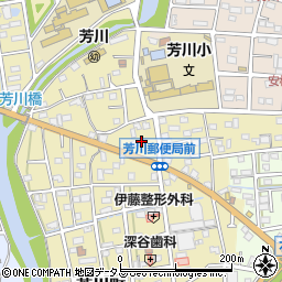 千秋書道塾周辺の地図
