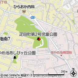疋田町第2号街区公園周辺の地図