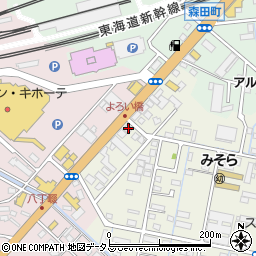ミドリ安全浜松株式会社周辺の地図