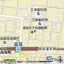 静岡県浜松市中央区高塚町817周辺の地図