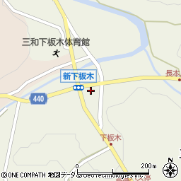 広島県三次市三和町下板木282周辺の地図