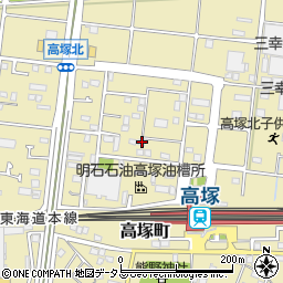 静岡県浜松市中央区高塚町1297周辺の地図
