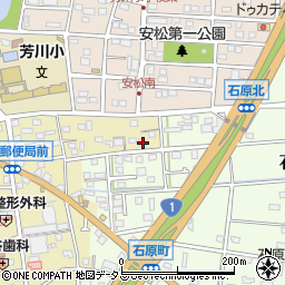 静岡県浜松市中央区芳川町241周辺の地図